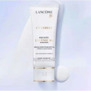 Lancome UV Expert Aquagel Defense Sunscreen SPF 50+ Primer Moisturizer 30ML 2025